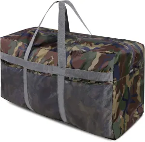 REDCAMP Foldable Travel Bag, Large Sports Bag, 75L/96L/100L, Lightweight Waterproof Tote Bag