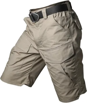 ReFire Gear Men's Urban Tactical Military EDC Cargo Shorts Rip Stop Cotton Outdoor Camo Shorts