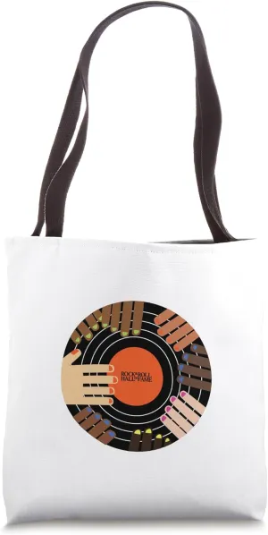 ROCK AND ROLL HALL OF FAME MUSIC CONNECTS US ALL Tote Bag