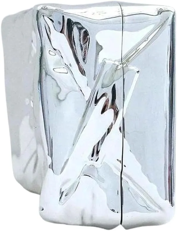 RomanticDesign Women Acrylic Box Clutch Purse Sparkly Silver Embossed Evening Handbag for Party Banquet Cocktail
