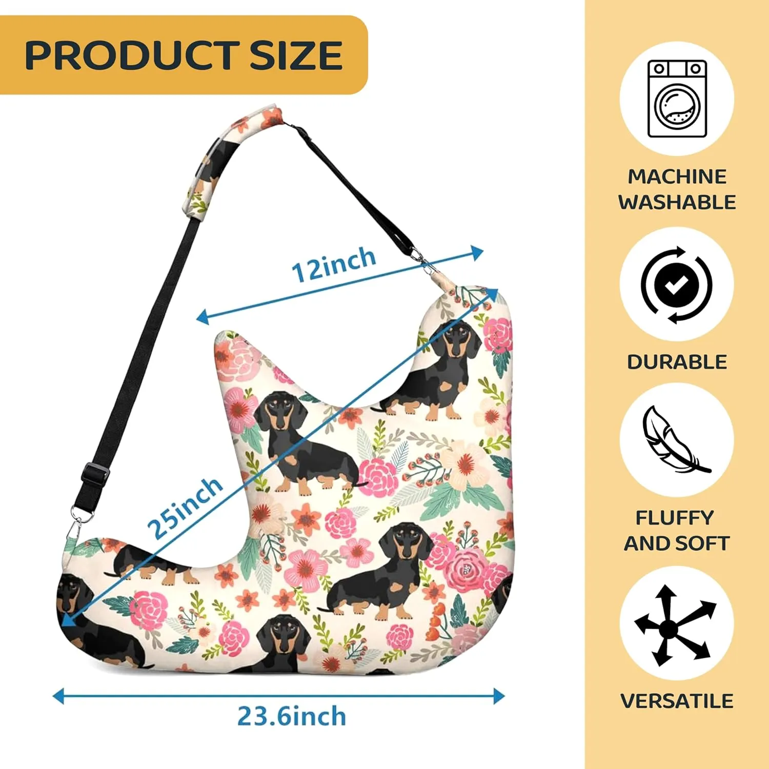 Rotator Cuff Pillow Post Shoulder Surgery Recovery Supplies Pillow,Providing Support for Post-Surgery Shoulder Comfortable Cotton Bag Pillow With an Detachable Design Post Surgery Shoulder Pillow
