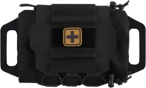 SABADO Rapid Deploy IFAK Pouch First Aid Kits Pack Tactical Two-piece System Medical Supply Holder Roll Carrier Hypalon Handle Outdoor Sport Hunting Bag Laminated Matting Fabric