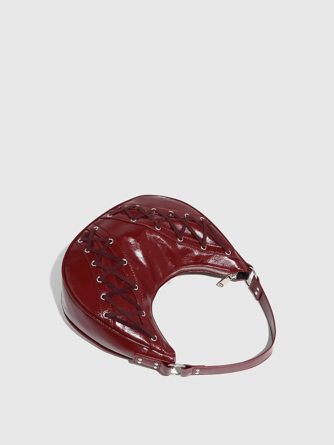 Saddle bag, handbag, soft leather shoulder bag for women
