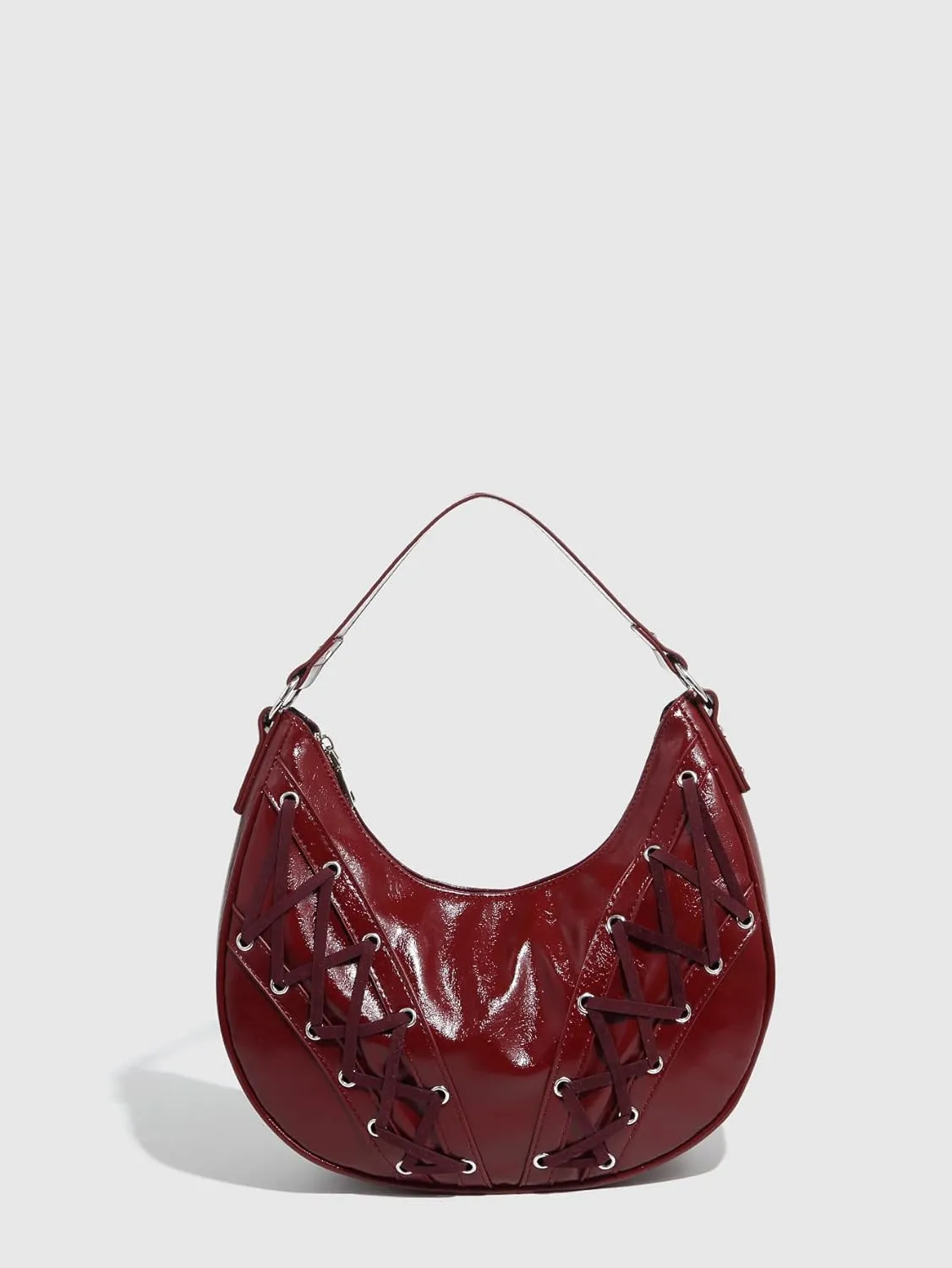 Saddle bag, handbag, soft leather shoulder bag for women