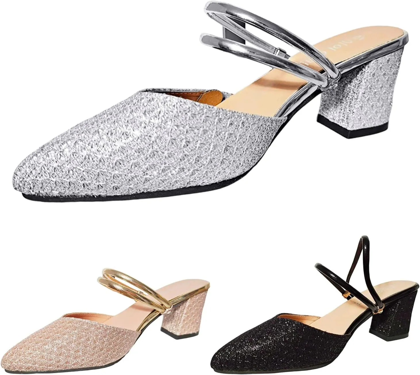 Sandals for Women 2025 Low Block Heels Sandals Open Toe Sandals Square Toe Bridal Shoes Ankle Strap Summer Heels