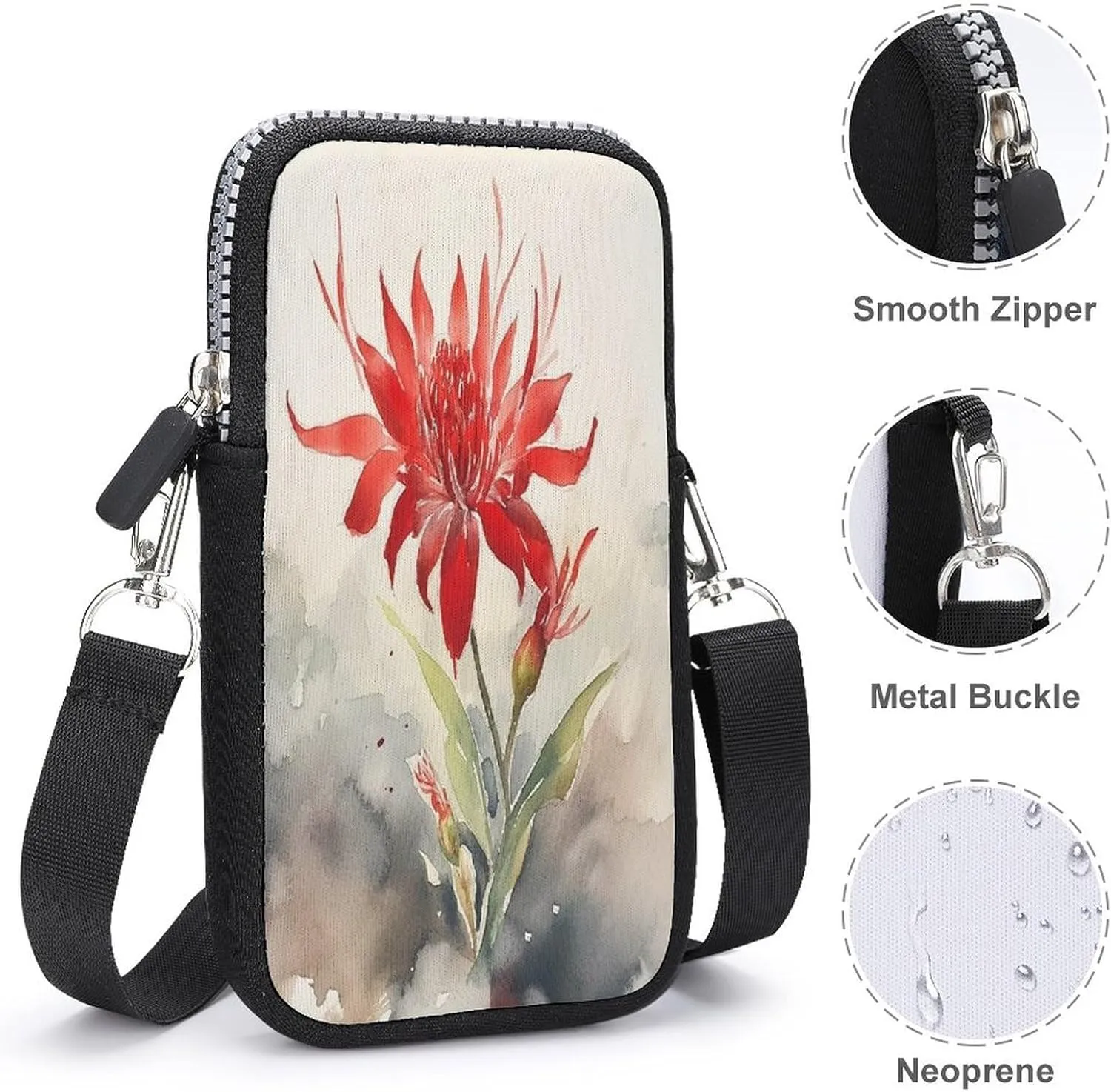 Scenery in A Jar Small Crossbody Bag for Women,Lightweight Mini Shoulder Bag Wallet Cell Phone Purse For Running,Travel,Commuting