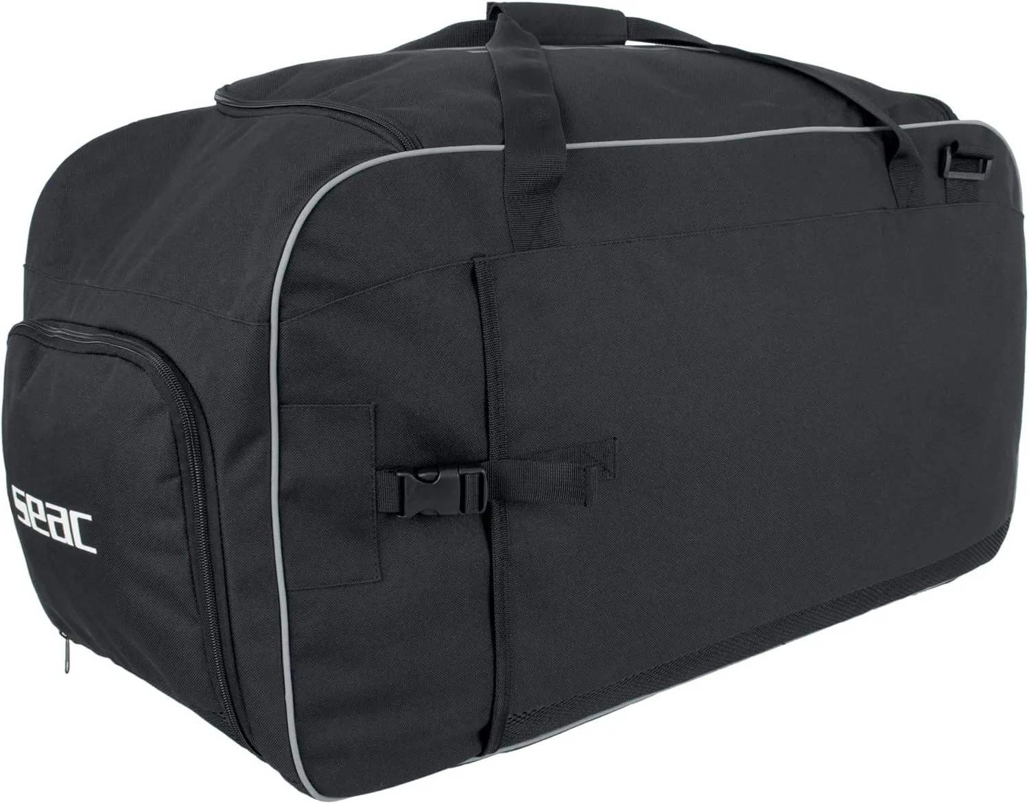 SEAC Equipage 250, Duffel Bag with Waterproof Compartment for Diving Equipment and Fins Pocket