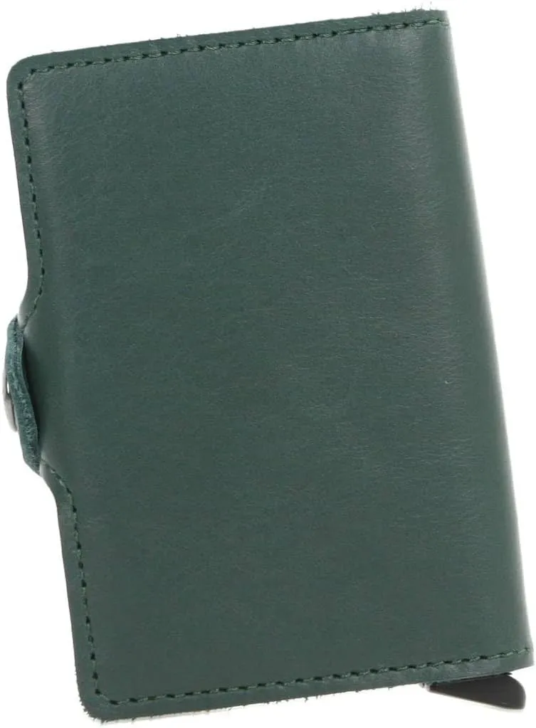 SECRID Twin Wallet Genuine Leather with RFID Protecton, Holds up to 16 Cards
