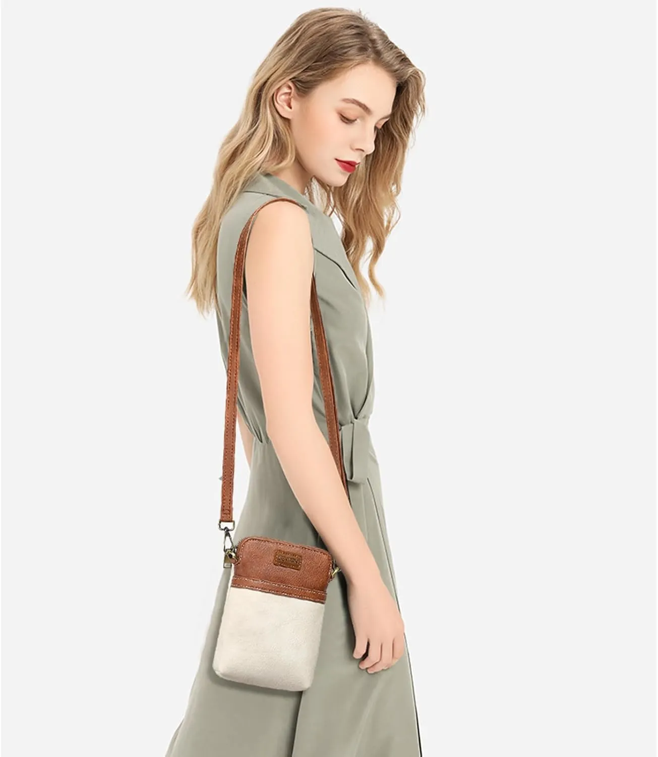 SENDEFN Cell Phone Purses for Women Small Crossbody Bag Shoulder Handbag with Adjustable Strap