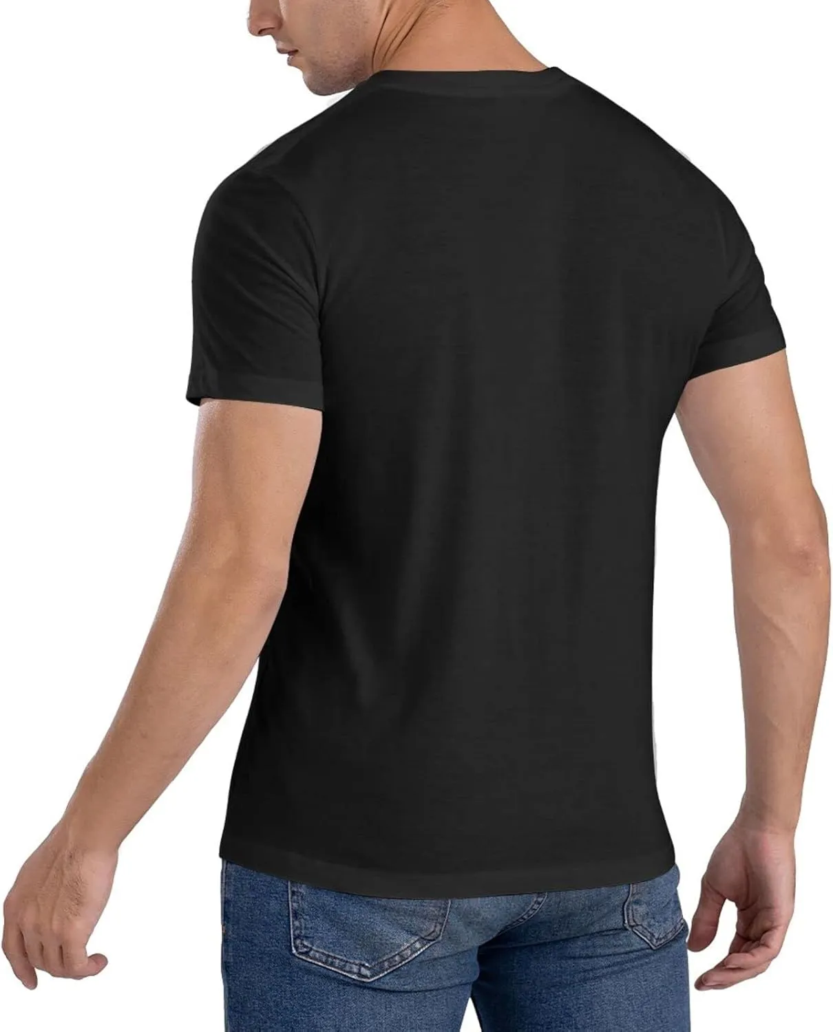 Shirt Men's Printed Short Sleeve T-Shirts Summrt Casual O-Neck Tops