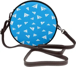 Shoulder Bag Circle Crossbody Bag for Women, Vintage Shoulder Purse, Round Purses Bag for Women