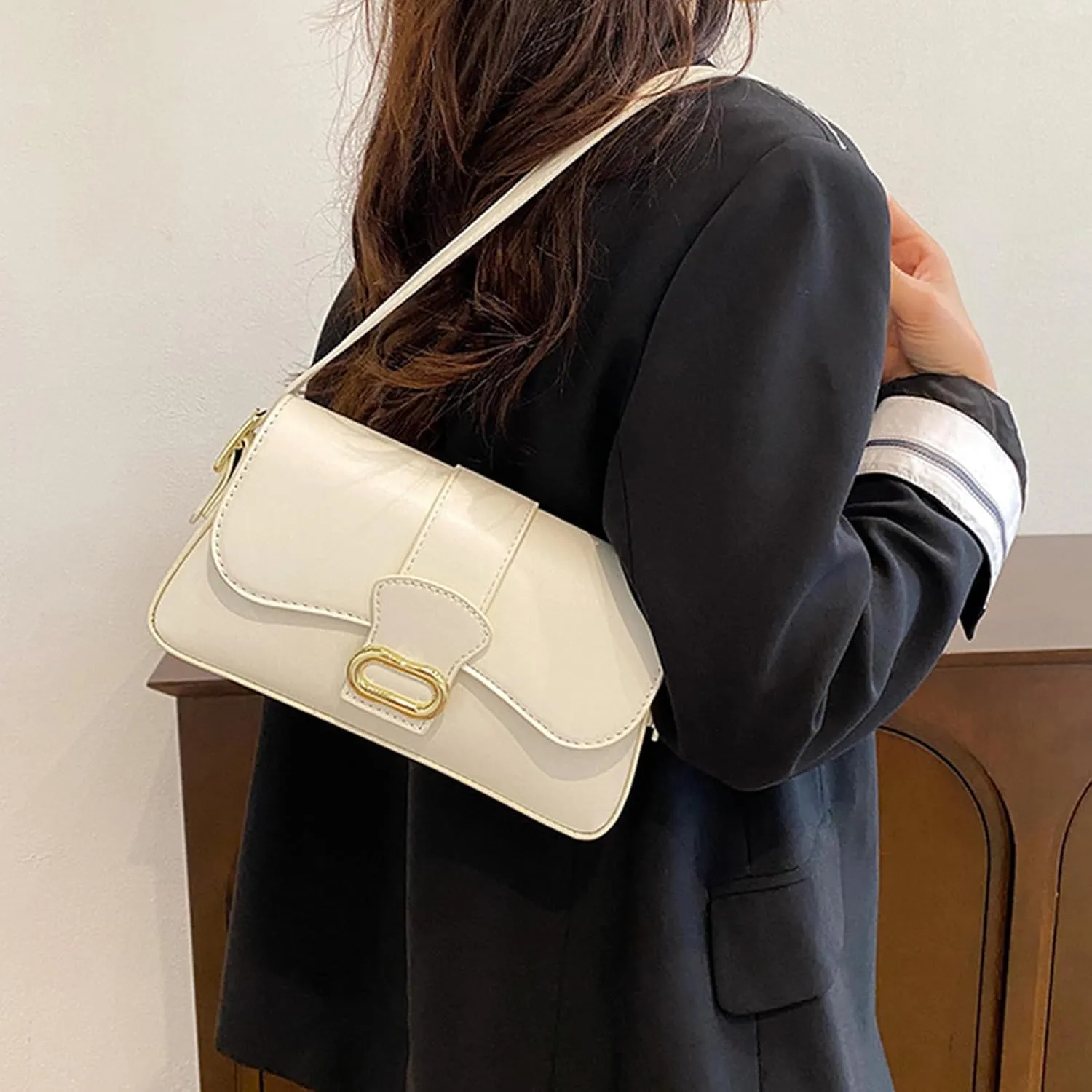 Shoulder Bag Classic Clutch Purse Soft PU Leather Handbag for Women Trendy Purses Shoulder Purse Designer Bags