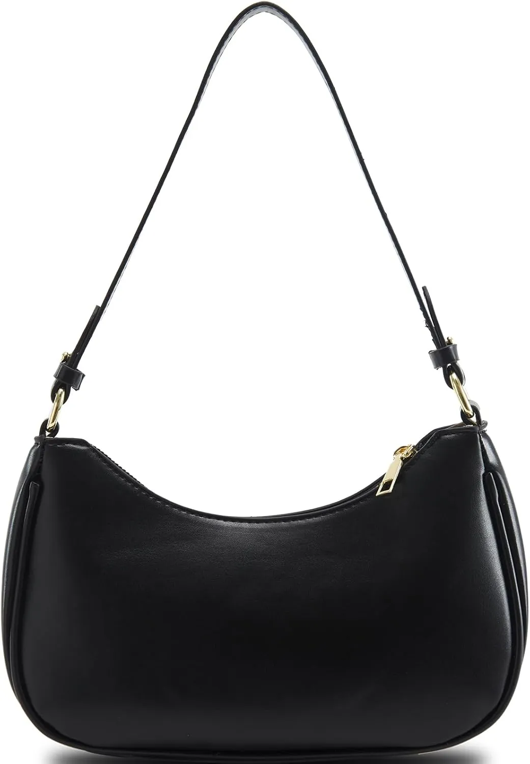 Shoulder Bag for Women Y2K Trendy Hobo Handbags Purse Vegan Leather Clutch Handbag with 2 Adjustable Removable Straps