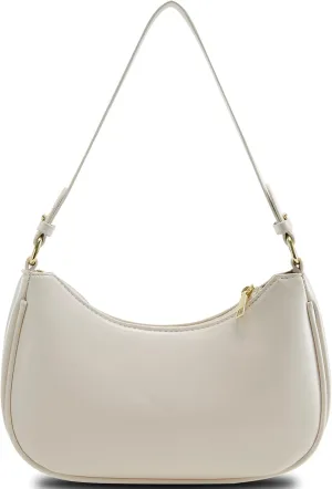 Shoulder Bag for Women Y2K Trendy Hobo Handbags Purse Vegan Leather Clutch Handbag with 2 Adjustable Removable Straps