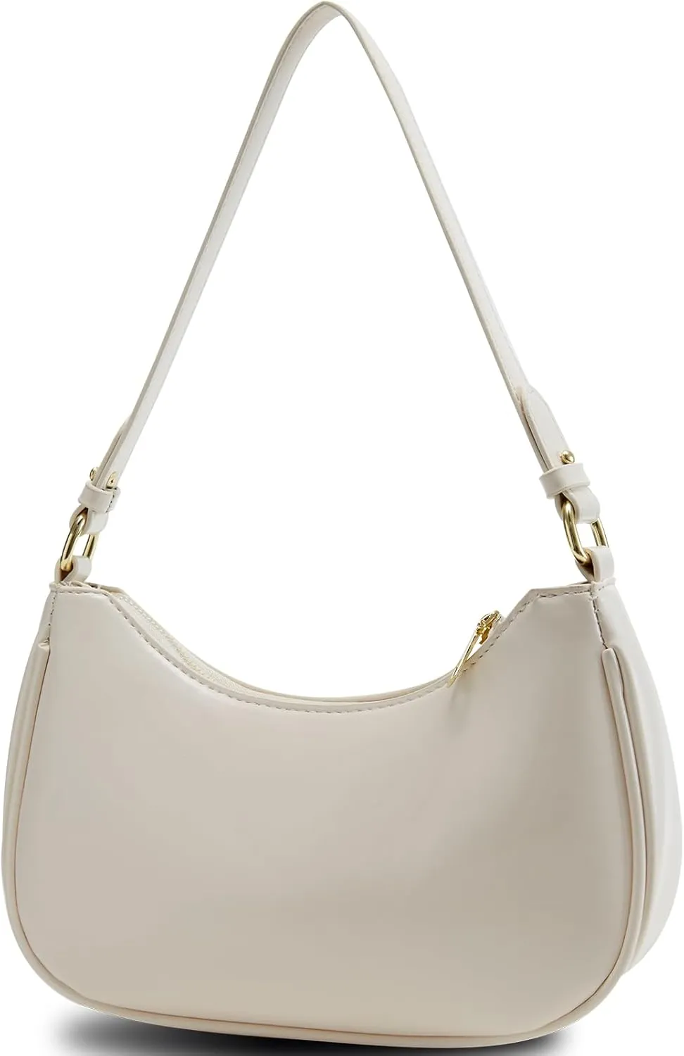 Shoulder Bag for Women Y2K Trendy Hobo Handbags Purse Vegan Leather Clutch Handbag with 2 Adjustable Removable Straps