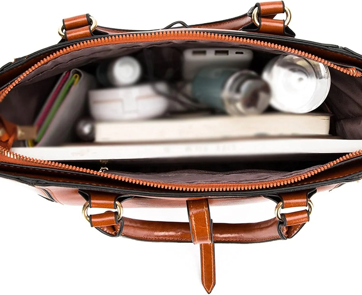 Shoulder bag Quality Soft Leather Ladies PU Leather Large Capacity Handbag Stitching Design Casual Shoulder Bag
