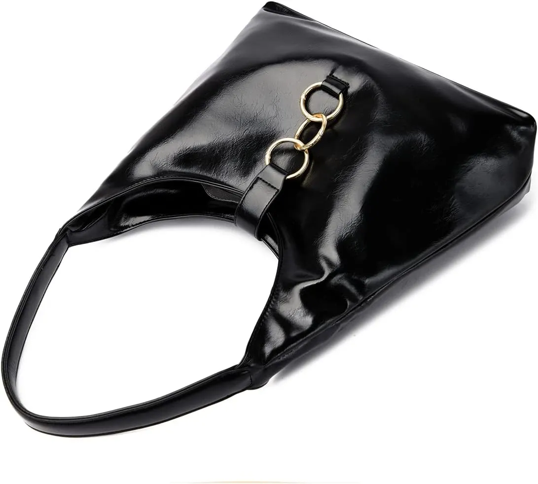 Shoulder Bag Retro Classic Purse Clutch Shoulder Tote HandBag with Zipper Closure for Women