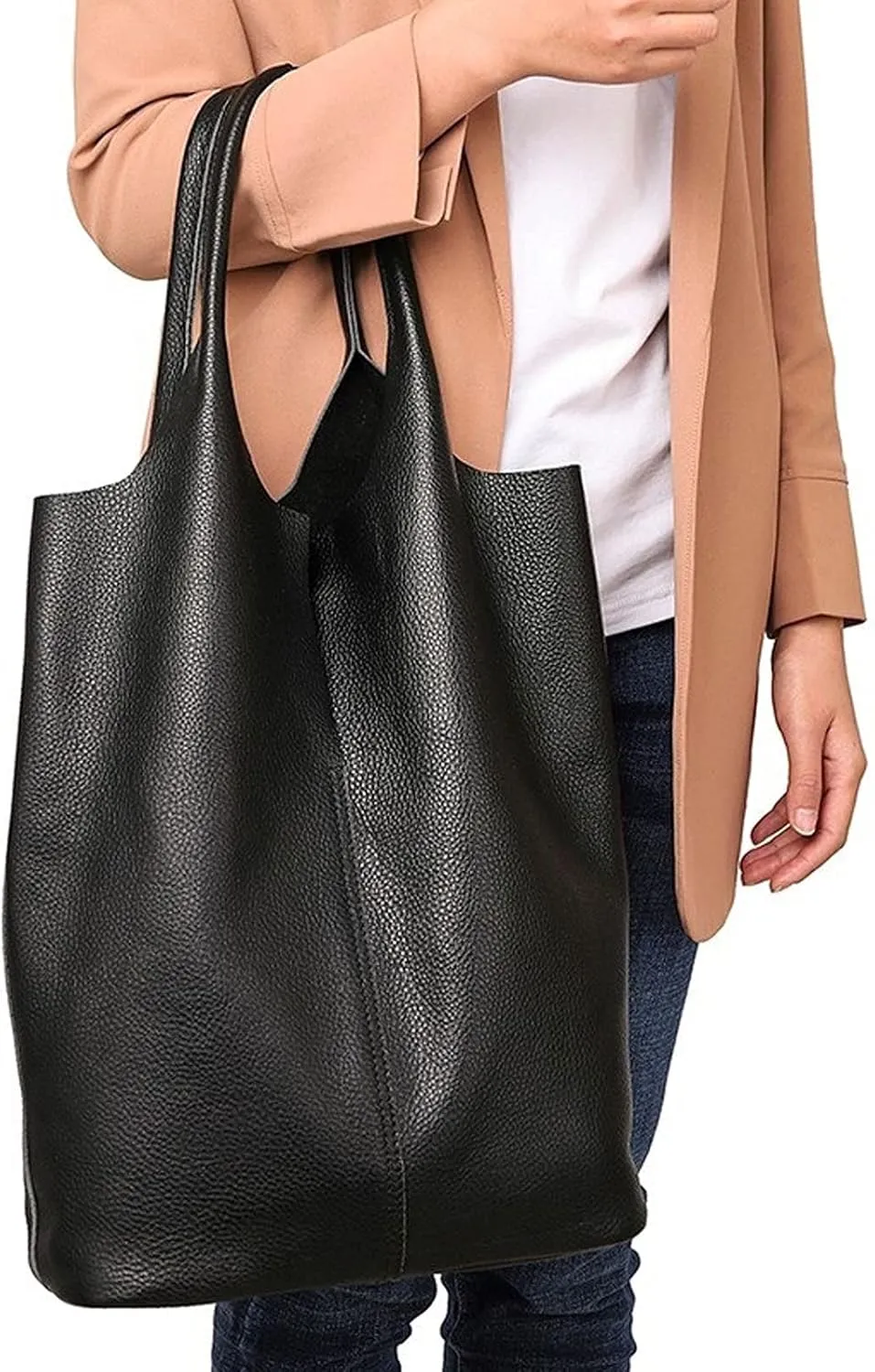 Shoulder bag Soft Leather Women Shoulder Bag Casual Female Bag Large Lady Handbag Cowhide