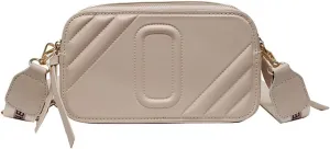 Shoulder Bag Vintage Women Crossbody Bag - Soft PU Leather Handbags for Women - Designer Small Messenger Shoulder Bag(Beige)