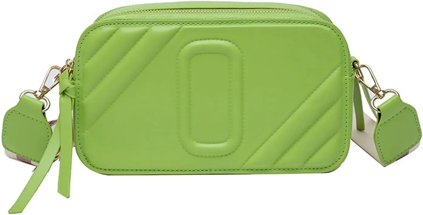 Shoulder Bag Vintage Women Crossbody Bag - Soft PU Leather Handbags for Women - Designer Small Messenger Shoulder Bag(Green)