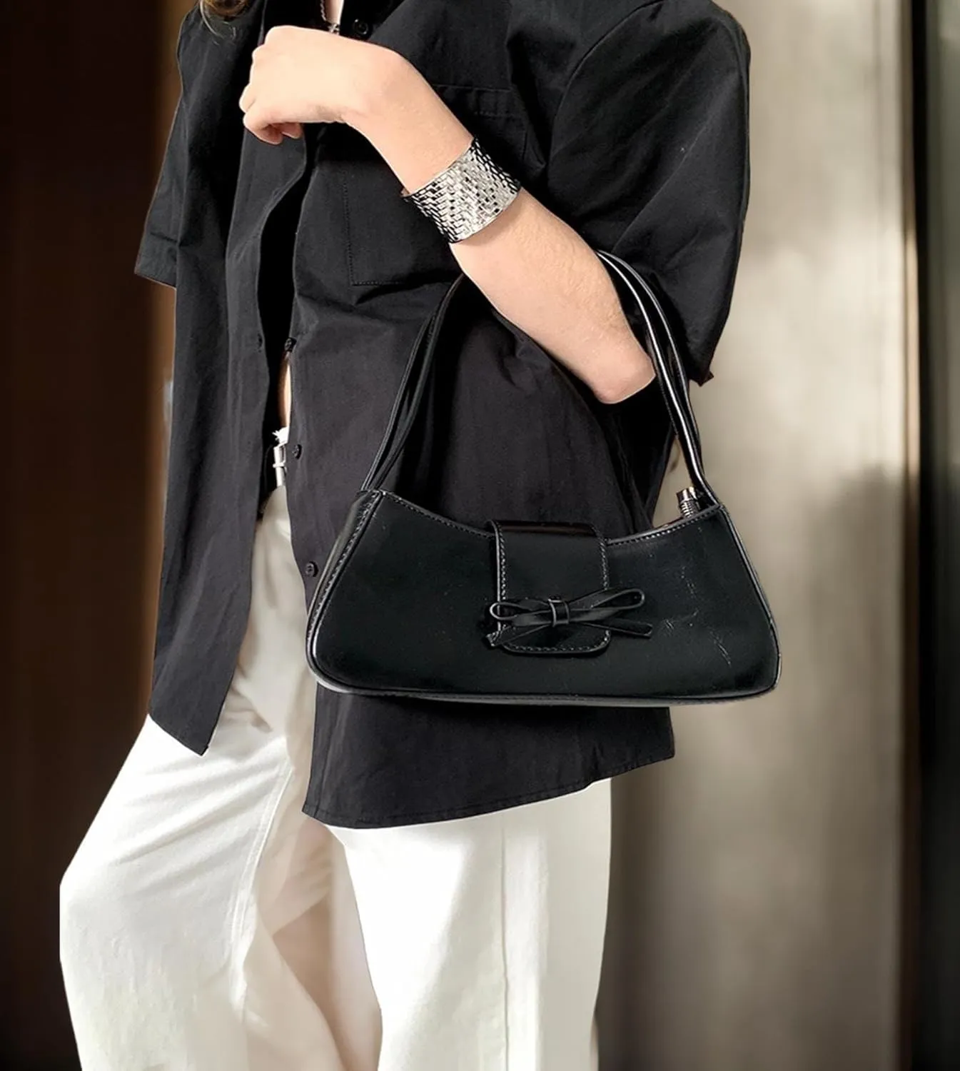 Shoulder Bags for Women Trendy Y2k Hobo Bag Style Small Shoulder Purse Cute Hobo Tote Handbag Clutch Purses