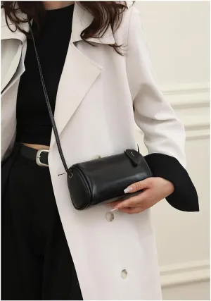 Single-Shoulder Crossbody Bag Mobile Phone Bag for Women Small Pillow Soft Leather Retro Purses bag