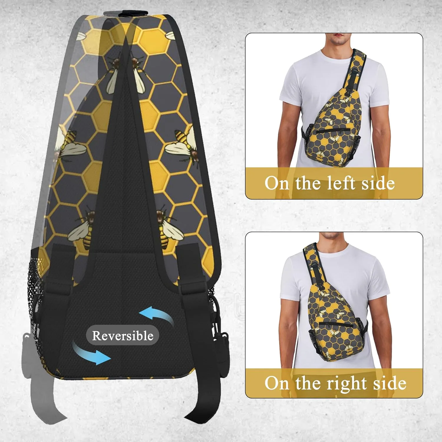 Sling Backpack Trendy Sling Bag Multipurpose Crossbody Sling Travel Hiking Crossbody Shoulder Backpack