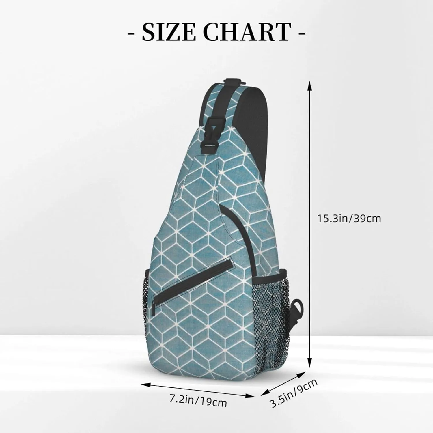 Sling Bag Bones And Dog Claws Print Sling Backpack Crossbody Chest Bag Daypack For Hiking Travel