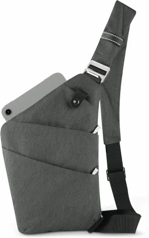 Sling Bag Cross Body Bag, Anti Theft Crossbody Bags for Travel Lightweight Chest Shoulder Bags for Women Men