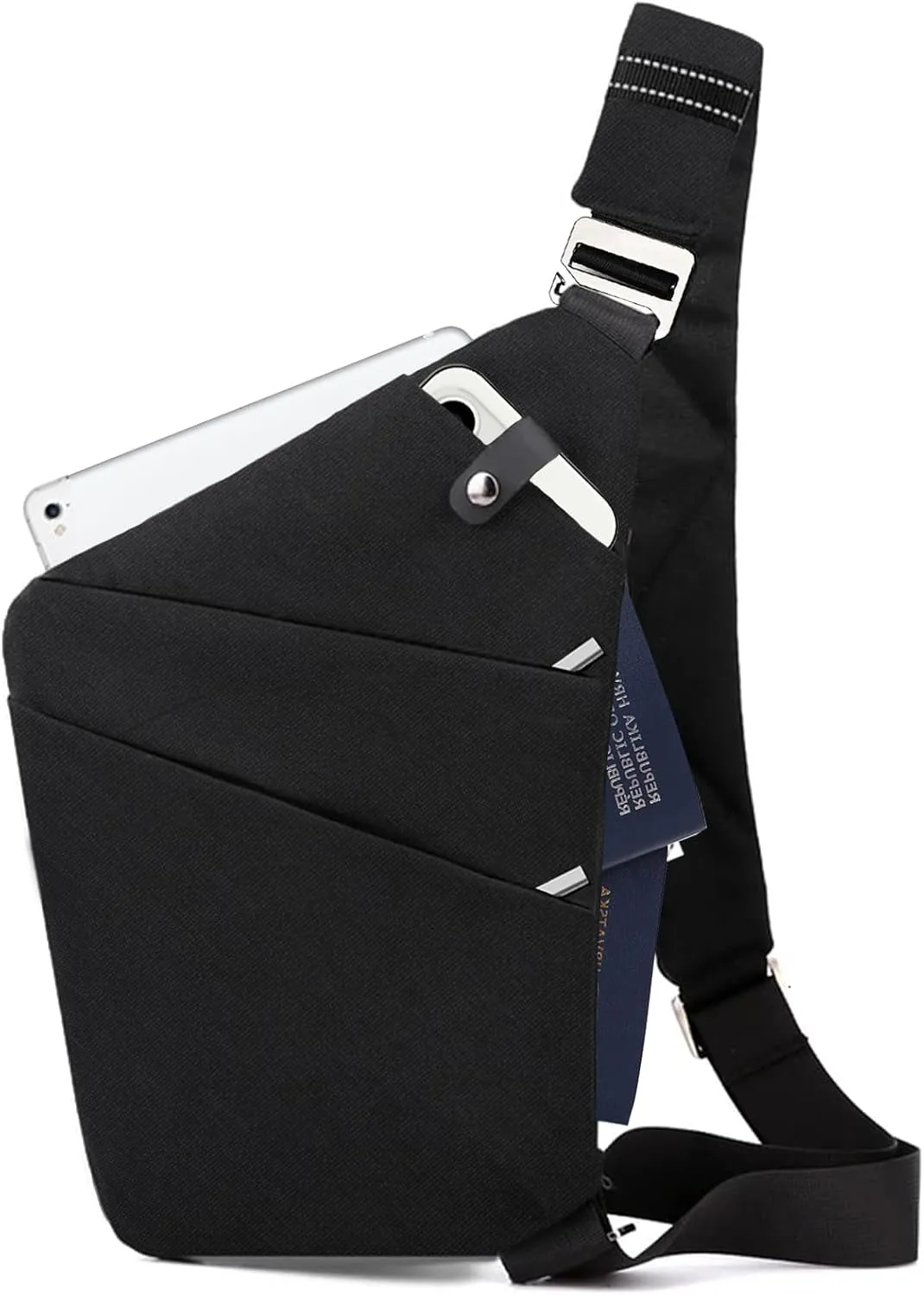 Sling Bag Cross Body Bag, Anti Theft Crossbody Bags for Travel Lightweight Chest Shoulder Bags for Women Men