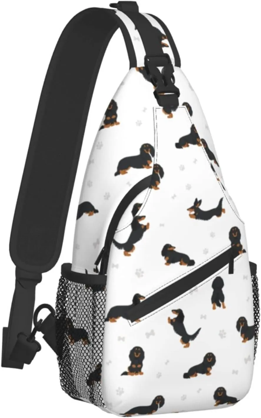 Sling Bag Crossbody Backpack Women Men Travel Chest Bag Casual Outdoor Sports Running Hiking