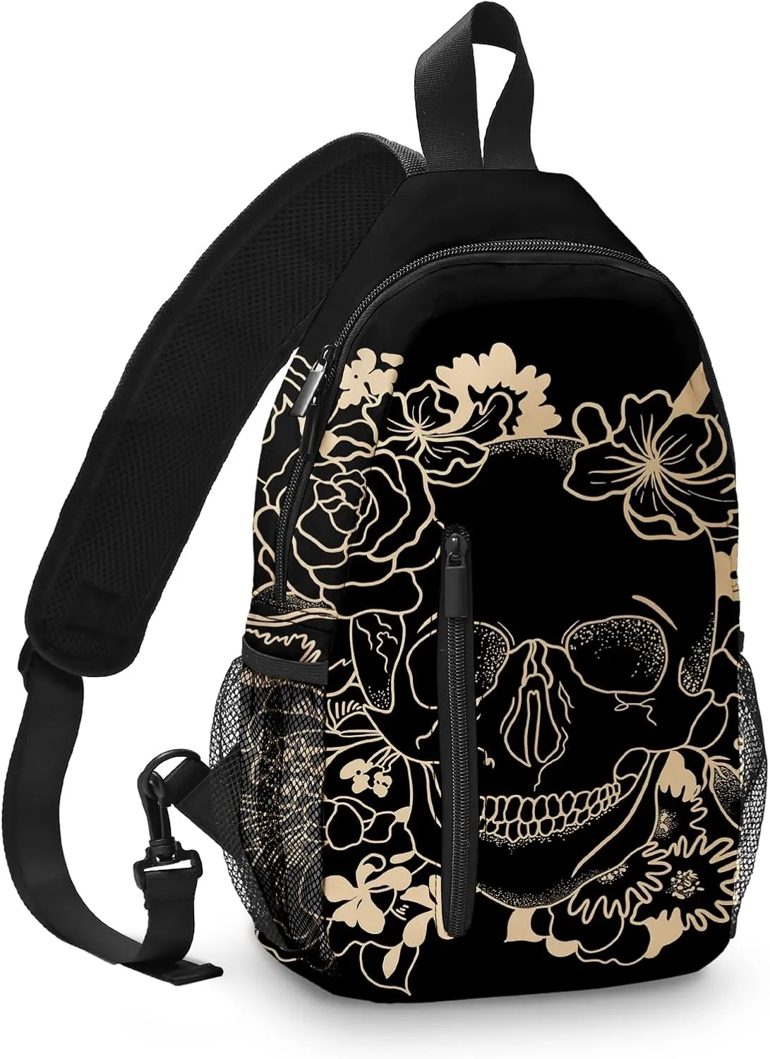 Sling Bag Travel Crossbody Backpack One Shoulder Pack Hiking chest Daypack for Women Waterproof Adjustable
