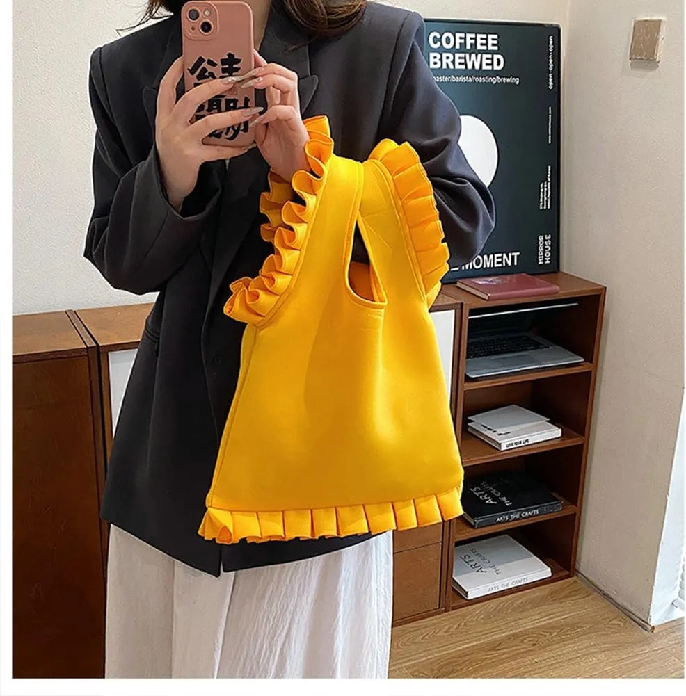 Slouchy Hobo Bags Women Retro Nylon Crossbody Purse Soft Shoulder Bag Cute Satchels Tote Handbags Evening Purse 2024