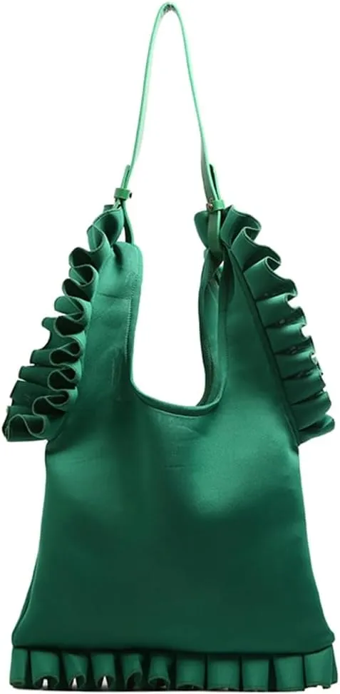Slouchy Hobo Bags Women Retro Nylon Crossbody Purse Soft Shoulder Bag Cute Satchels Tote Handbags Evening Purse 2024