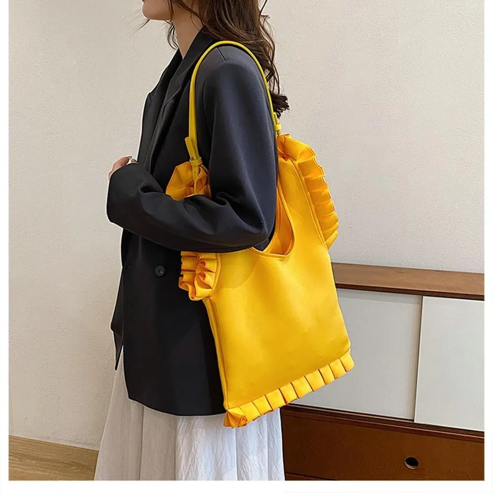 Slouchy Hobo Bags Women Retro Nylon Crossbody Purse Soft Shoulder Bag Cute Satchels Tote Handbags Evening Purse 2024