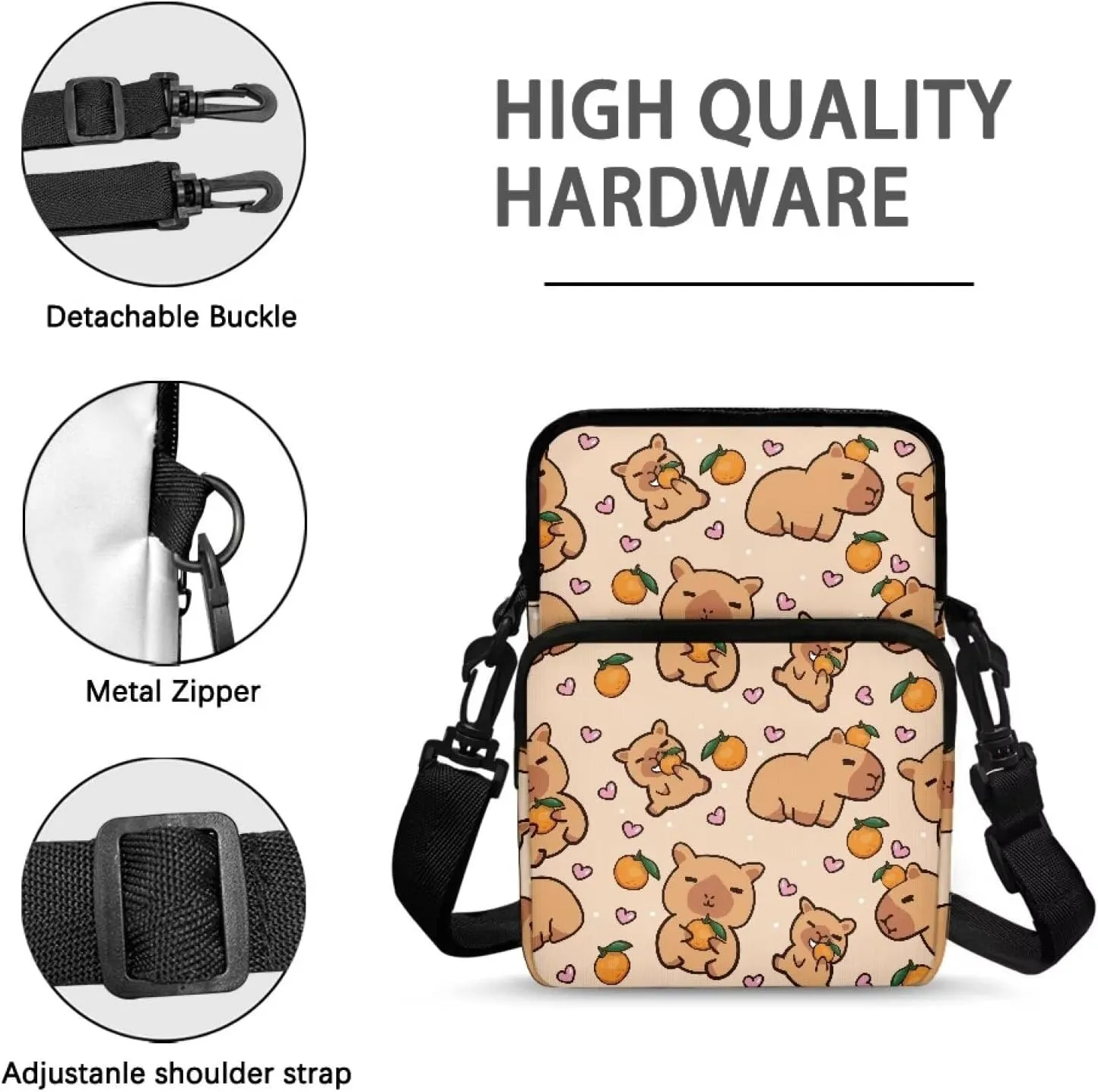Small Crossbody Bags for Women Men Small Messenger Bag Purses Fanny Pack Wallet Bag Coin Purse Backpack Handbag