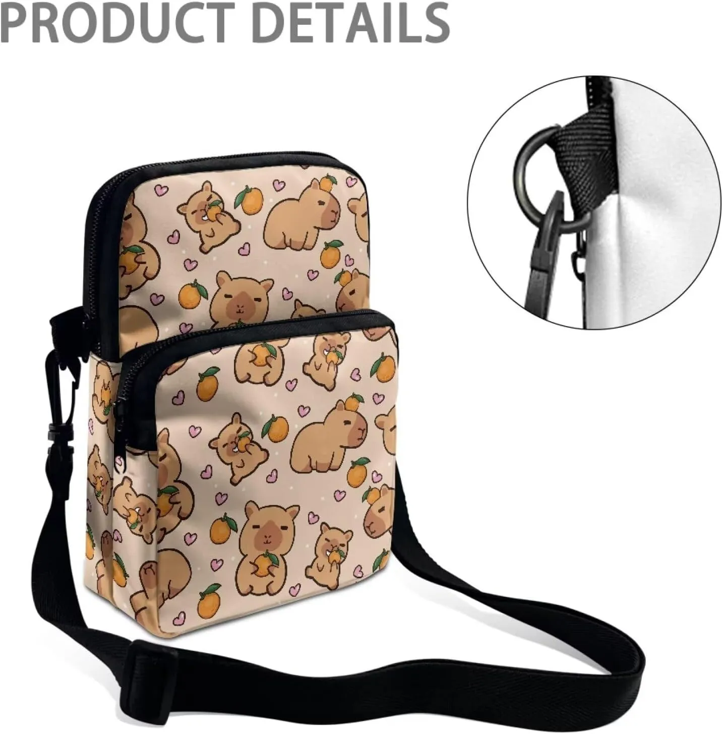 Small Crossbody Bags for Women Men Small Messenger Bag Purses Fanny Pack Wallet Bag Coin Purse Backpack Handbag