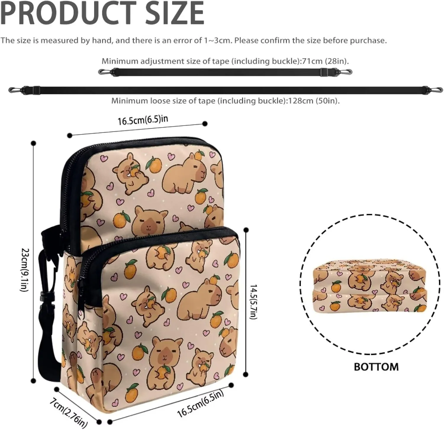 Small Crossbody Bags for Women Men Small Messenger Bag Purses Fanny Pack Wallet Bag Coin Purse Backpack Handbag
