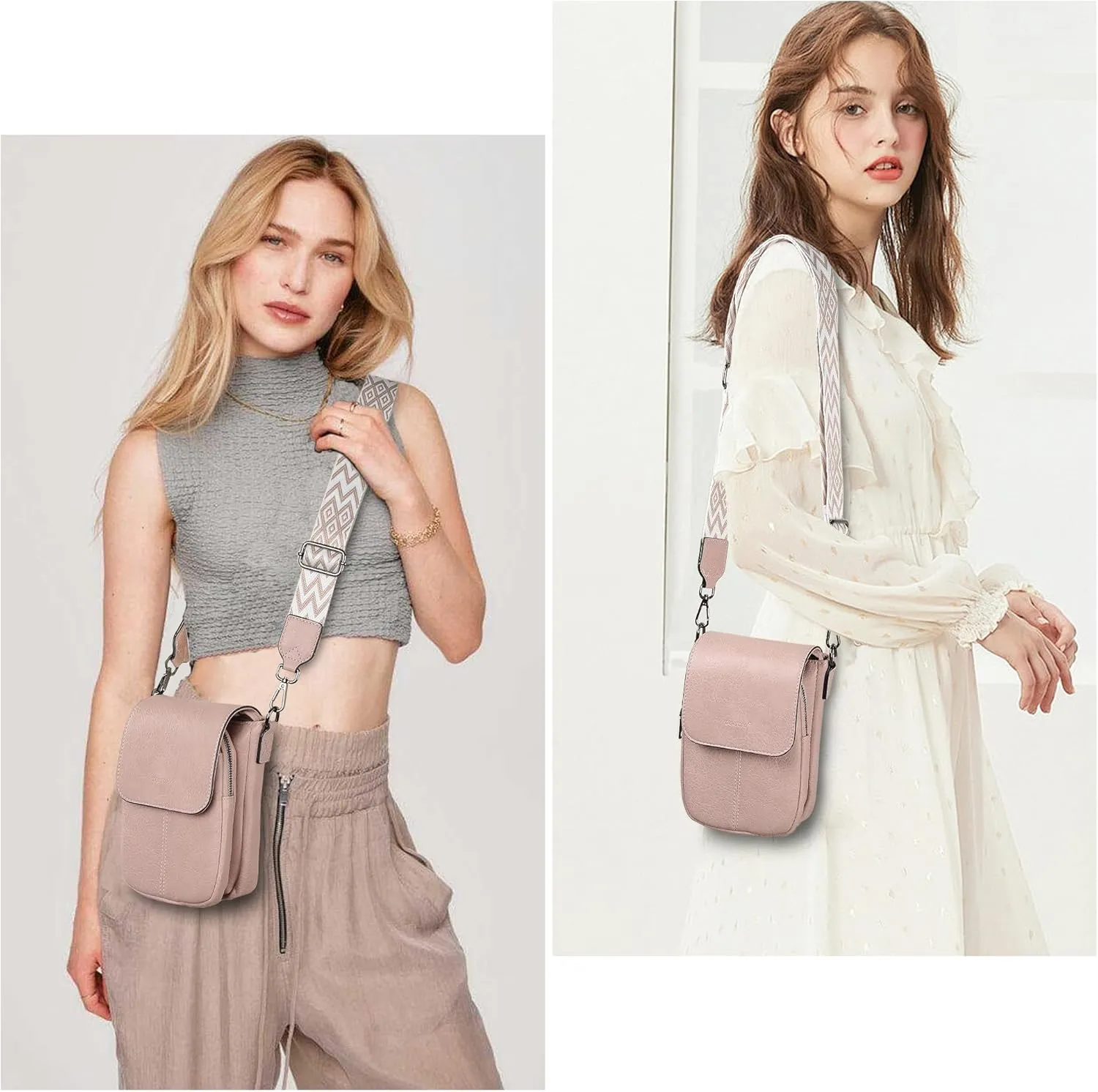 Small Crossbody Bags for Women, Small Purses for Women with Card Slots Phone Purse mit Adjustable Strap