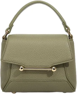 Small Crossbody Bags for Women Trendy Leather Top-handle Handbags Satchels Designer Mini Shoulder Purse with Flap 2025