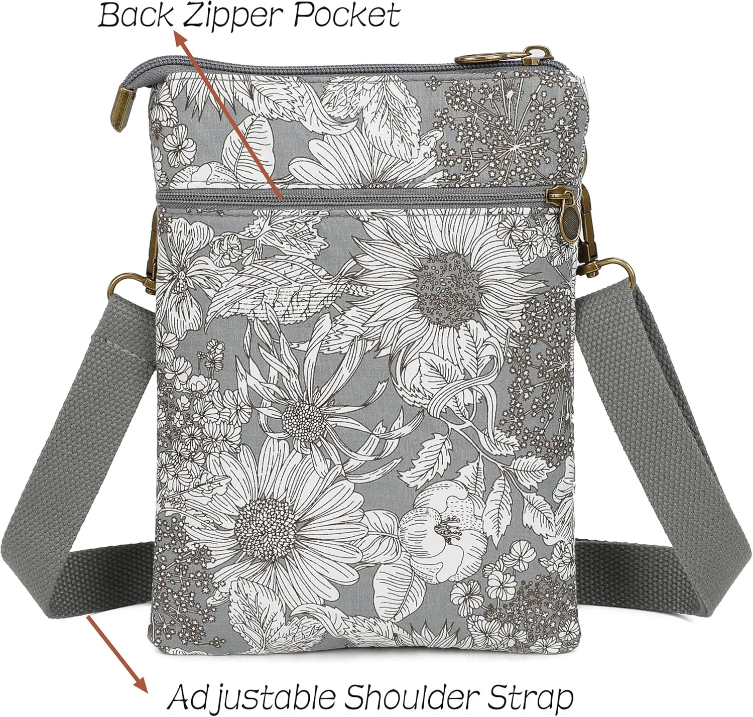 Small Crossbody Phone Purse Cellphone Wallet Bag Small Crossbody Lightweight Shoulder Bag For Women And Girls Gifts
