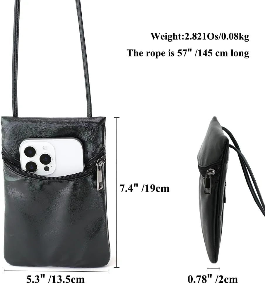 Small Crossbody Women Cell Phone Purse Wallet Bag With Shoulder Strap