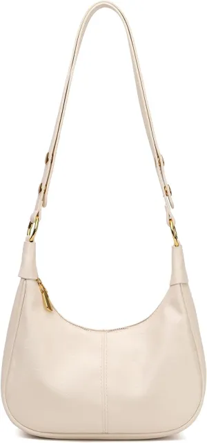 Small Hobo Bags Retro Crescent Shoulder Purse Women Soft Crossbody Handbag