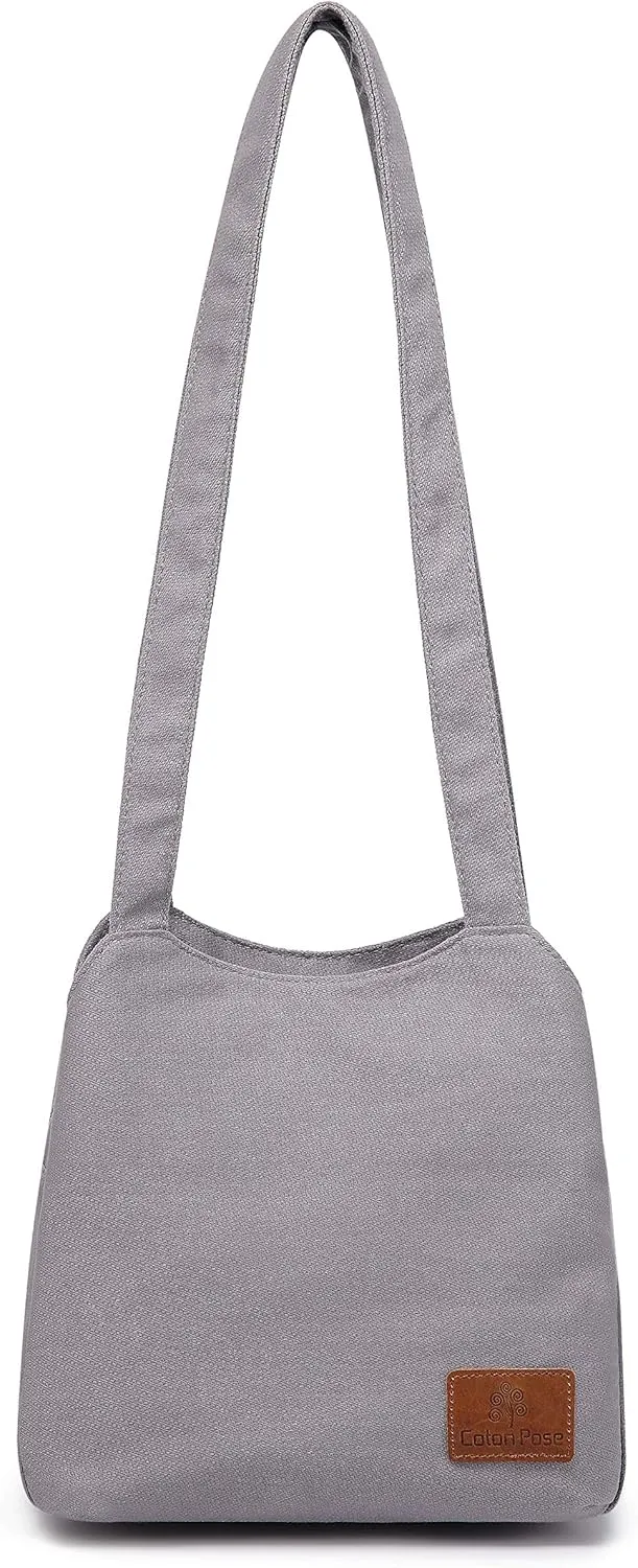 Small Mini Shoulder Bag Hippie Top Zip Canvas Sling Bag Jacquard cloth Handmade Bags