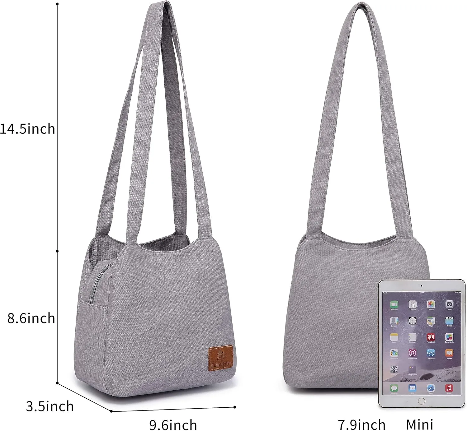 Small Mini Shoulder Bag Hippie Top Zip Canvas Sling Bag Jacquard cloth Handmade Bags
