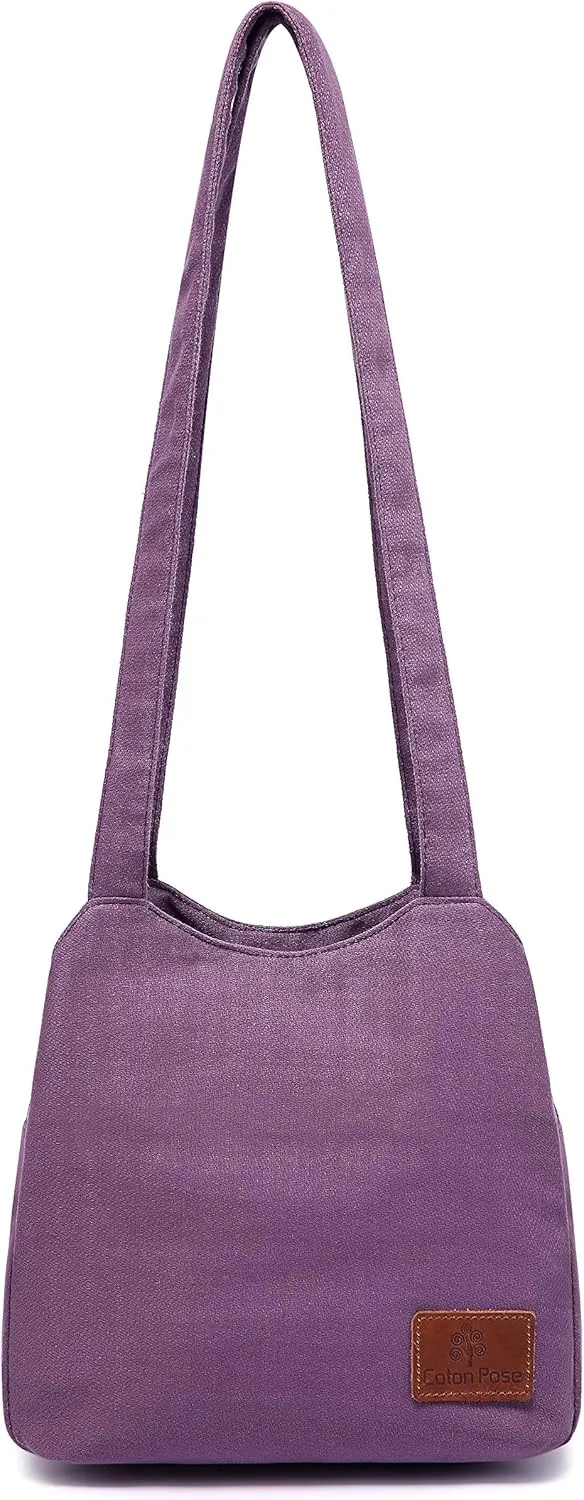 Small Mini Shoulder Bag Hippie Top Zip Canvas Sling Bag Jacquard cloth Handmade Bags