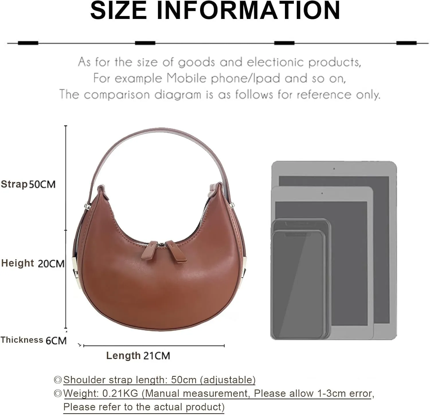 Small Purse for women,Trendy Cute Shoulder Bags Small Clutch Hobo Tote Handbag With Double Zipper Closure