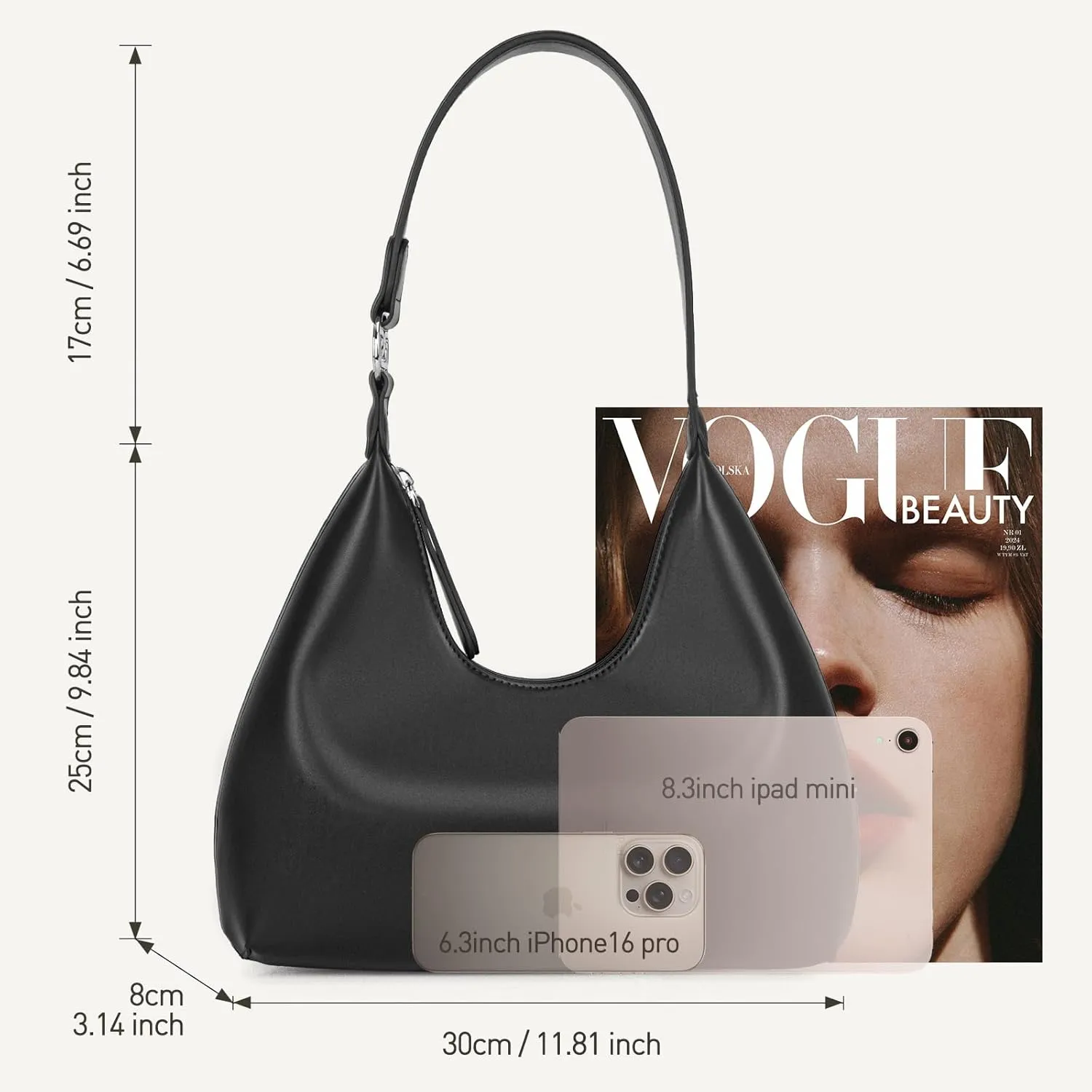 Small Purses for Women Crescent Bag Small Hobo Bag Everyday Purse Trendy Bags for Women 2025