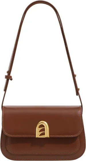 Small Shoulder Bag for Women, Adjustable Strap Leather Crossbody Purses - Clutch Tote Handbag Cute Hobo Bags Trendy Purse