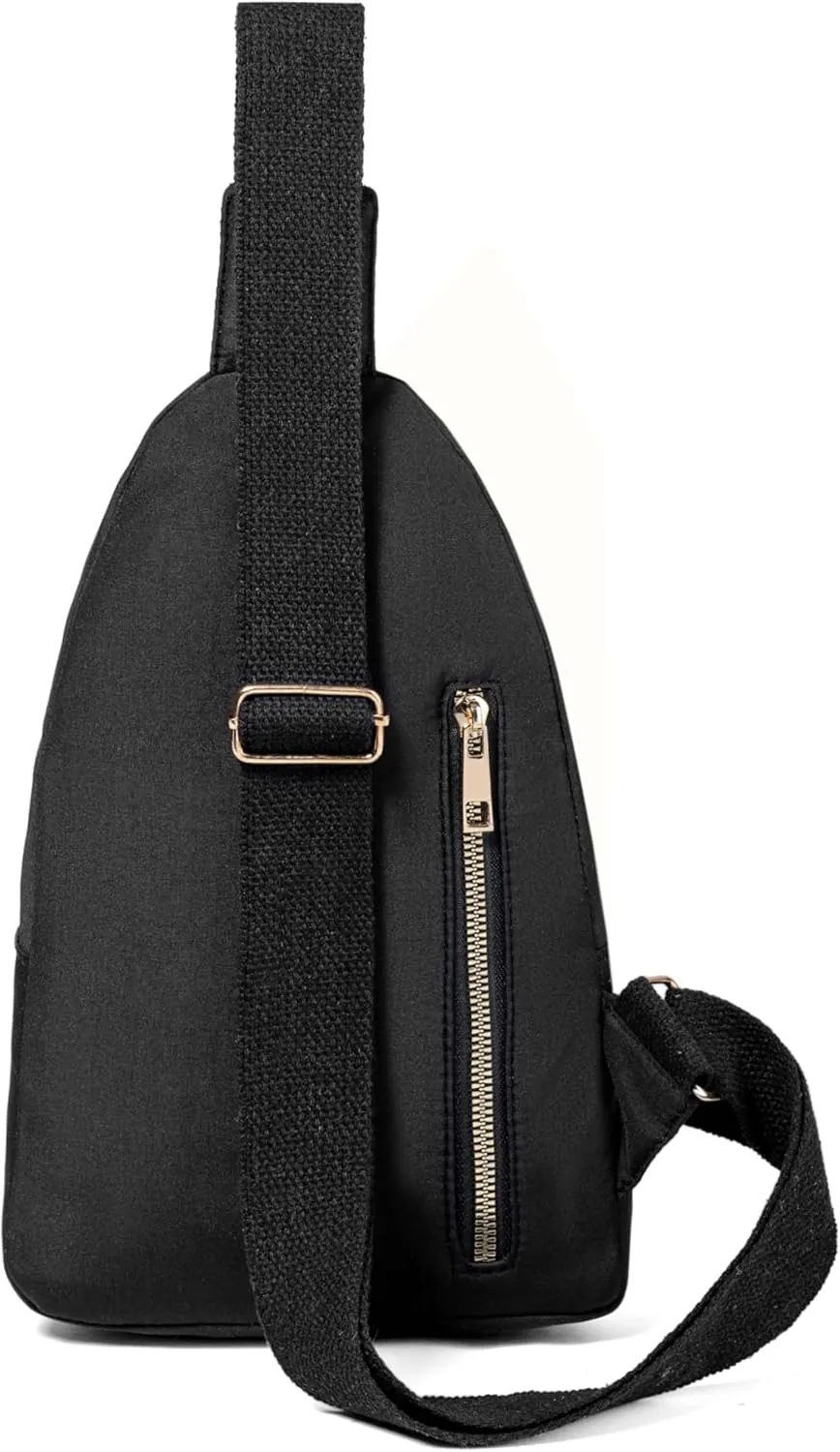 Small Sling Backpack Crossbody Sling Bag, Chest Bag Daypack Fanny Pack Cross Body Bag for Outdoors Hiking Traveling